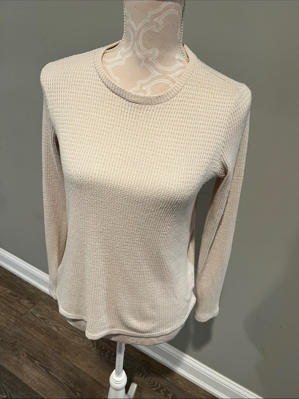 American Eagle soft waffle knit top